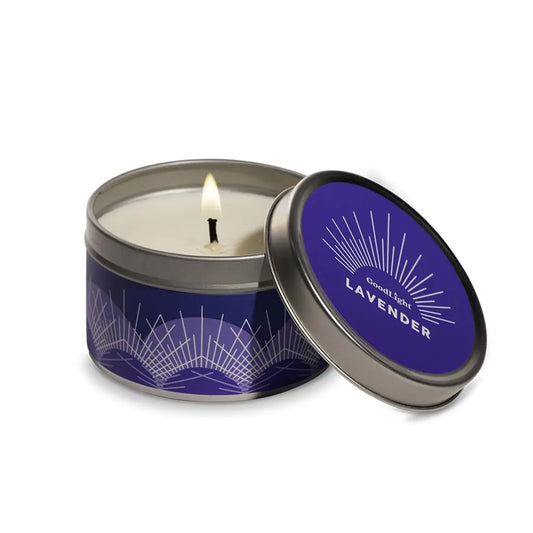 Paraffin-Free Candle Lavender Scented 6oz